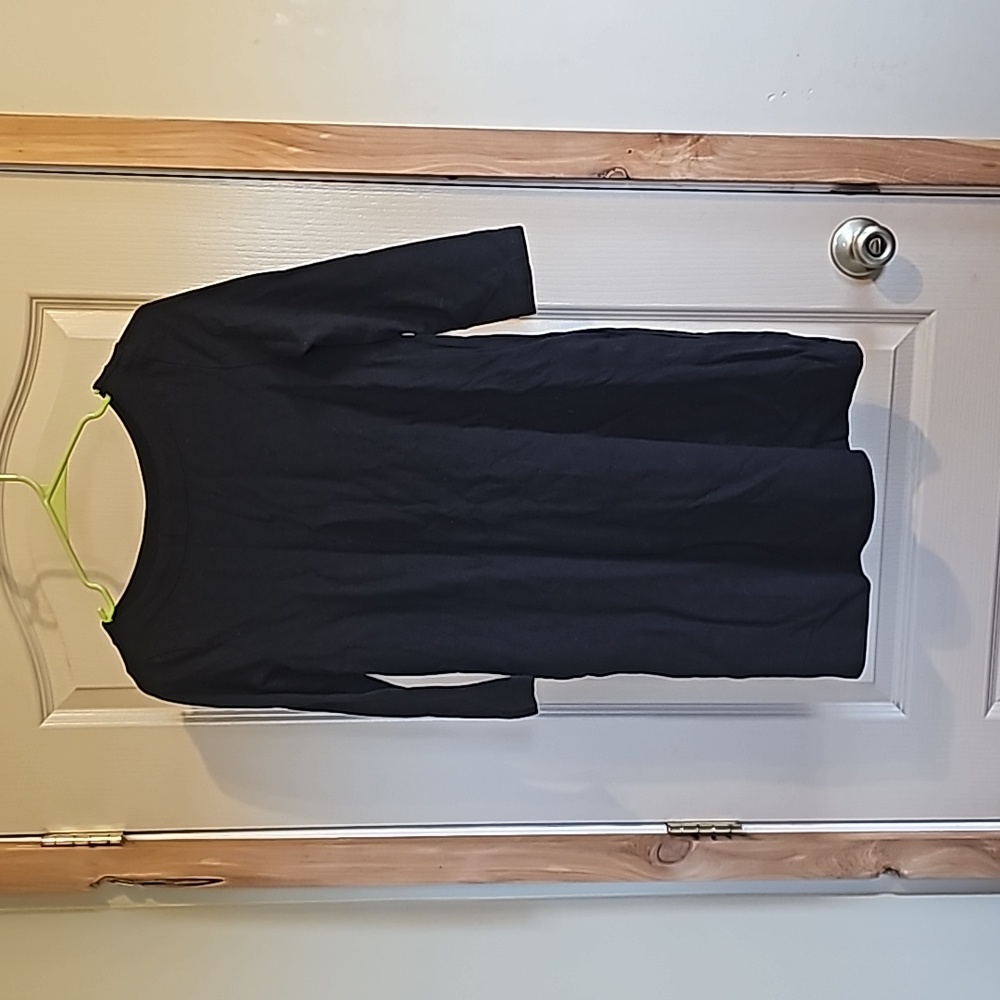 A New Day XS Black Long Sleeve Dress
